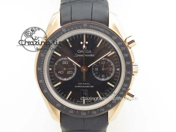 0727 MultiPurpose Planet Ocean Master Chrono SS OM 1:1 Best Edition Gray Dial On SS Bracelet A9900 V 8116